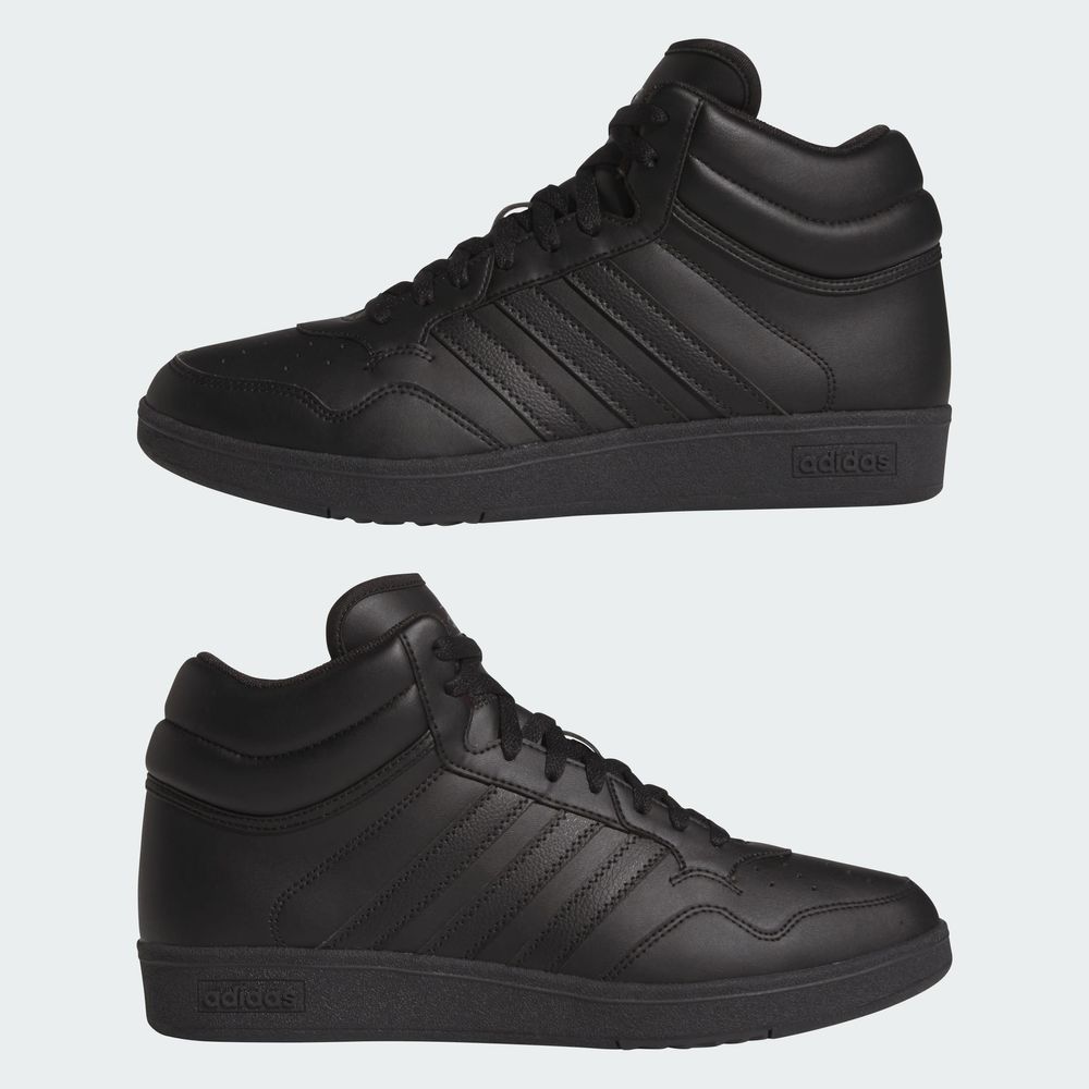 Foto 9 pulgar | Hoops 4.0 Mid Adidas Negro Unisex