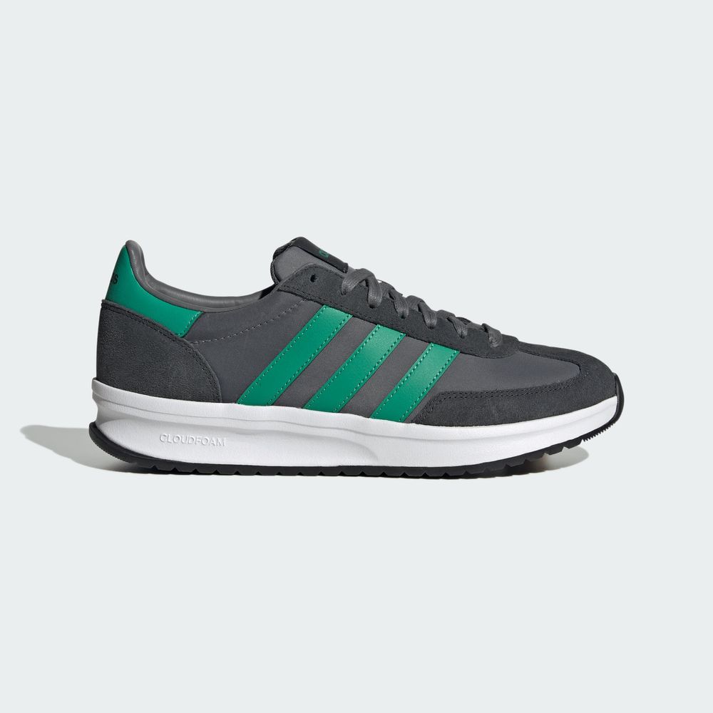 Foto 2 | Tenis Run 72 Adidas Gris Hombre