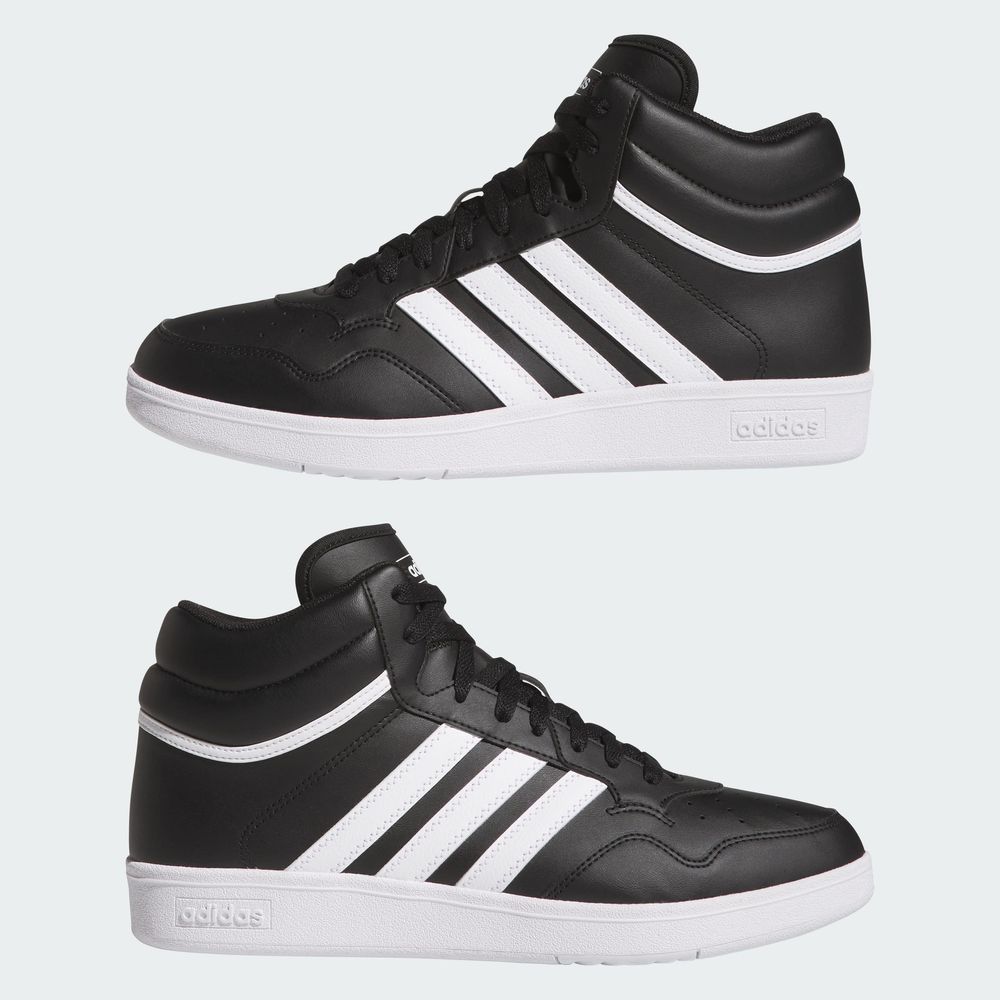 Foto 9 pulgar | Hoops 4.0 Mid Adidas Negro Unisex