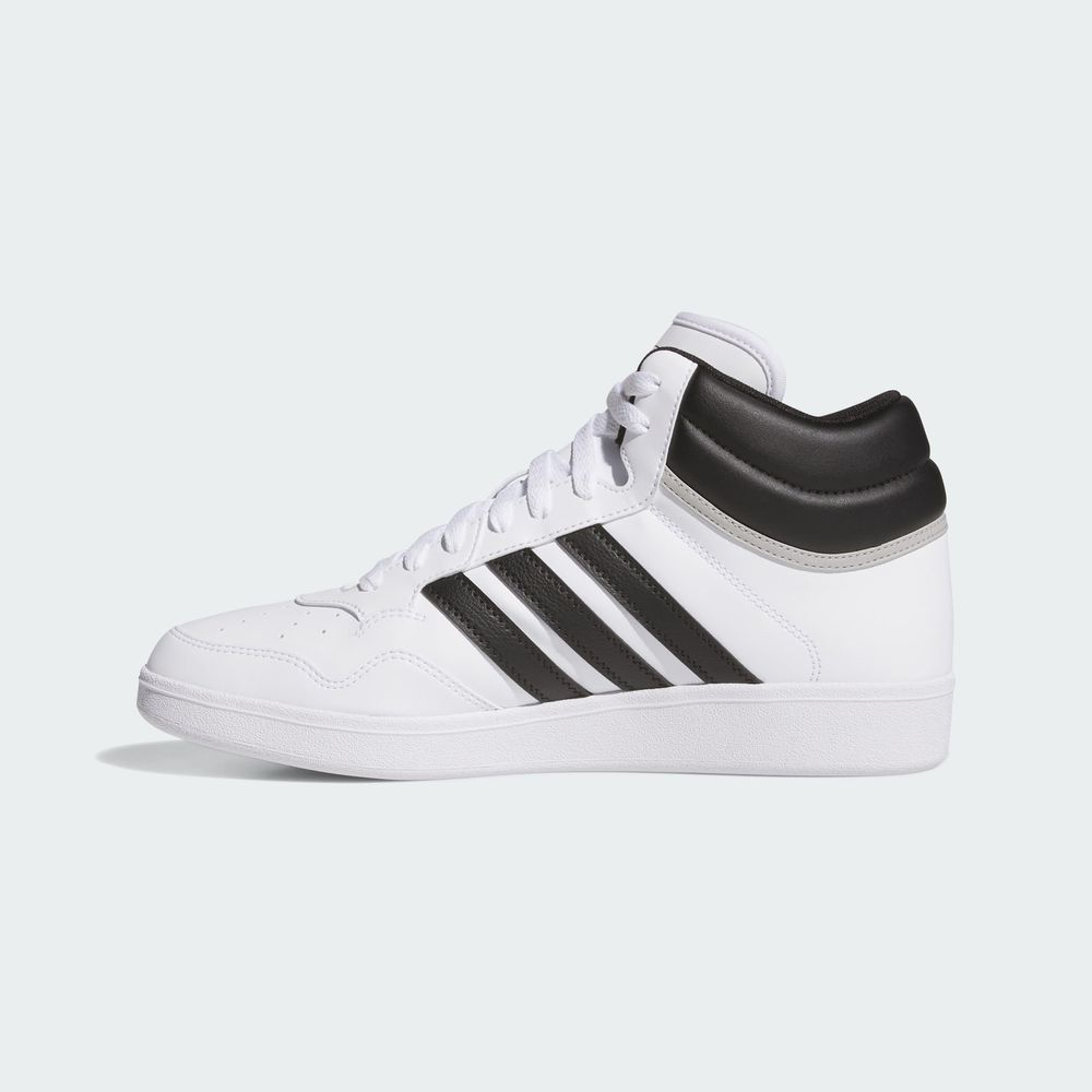 Foto 4 pulgar | Hoops 4.0 Mid Adidas Blanco Unisex