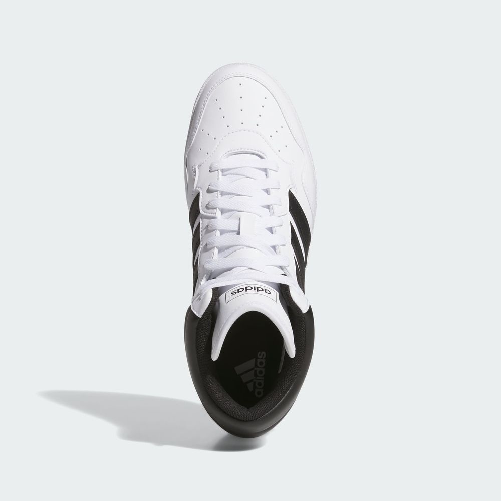 Foto 5 pulgar | Hoops 4.0 Mid Adidas Blanco Unisex