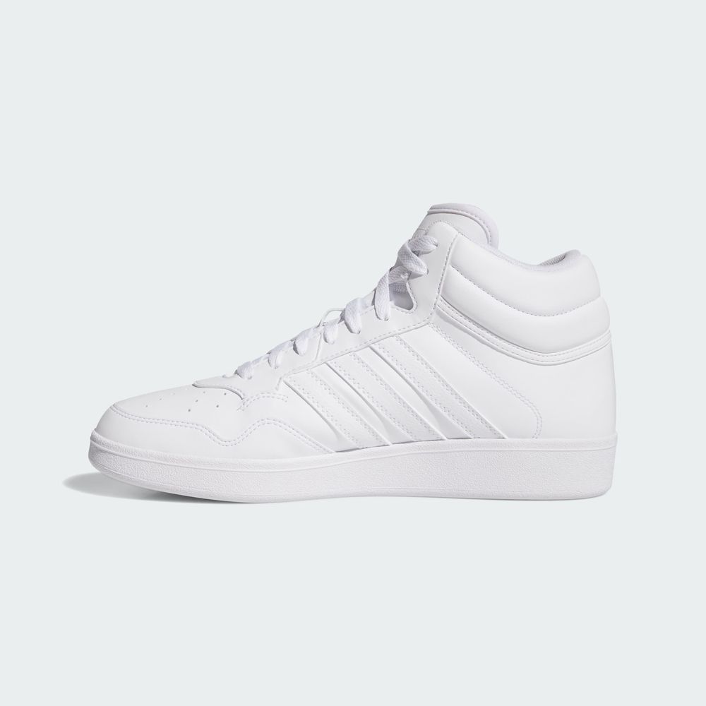 Foto 4 pulgar | Hoops 4.0 Mid Adidas Blanco Unisex