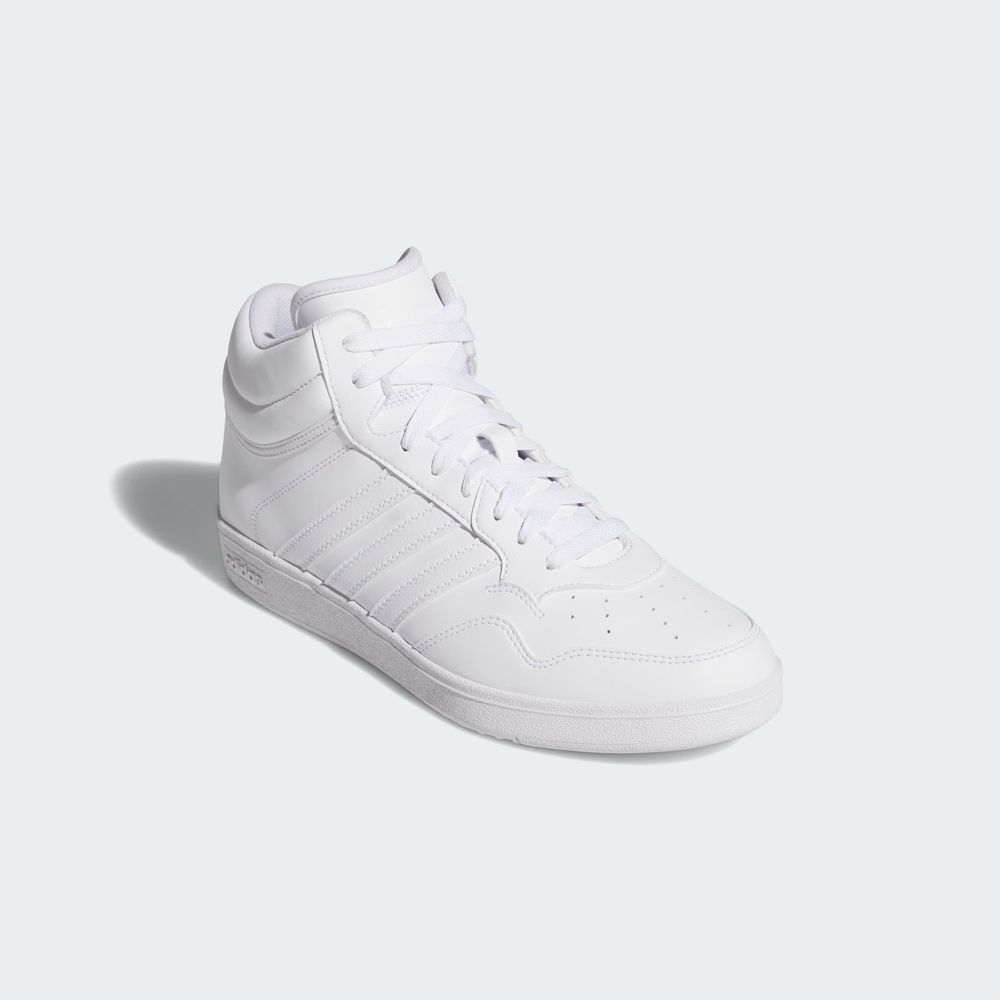 Foto 7 pulgar | Hoops 4.0 Mid Adidas Blanco Unisex