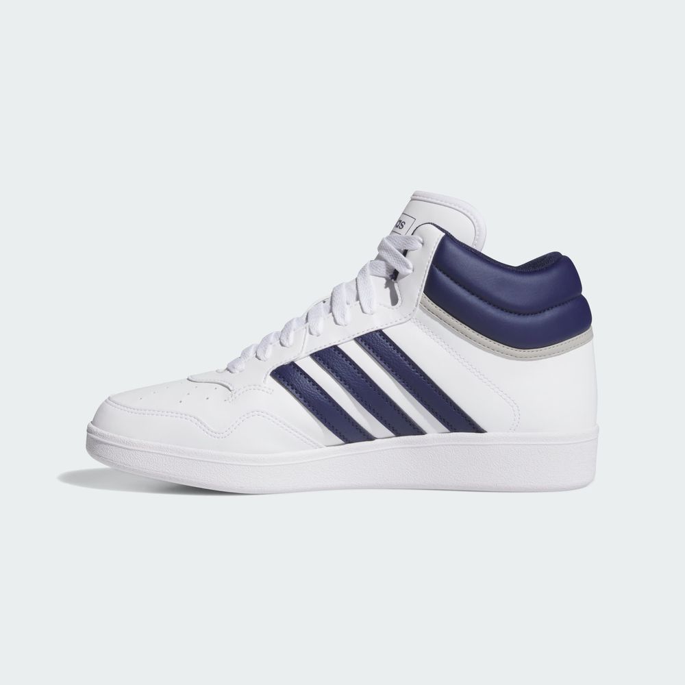 Foto 4 pulgar | Hoops 4.0 Mid Adidas Blanco Unisex