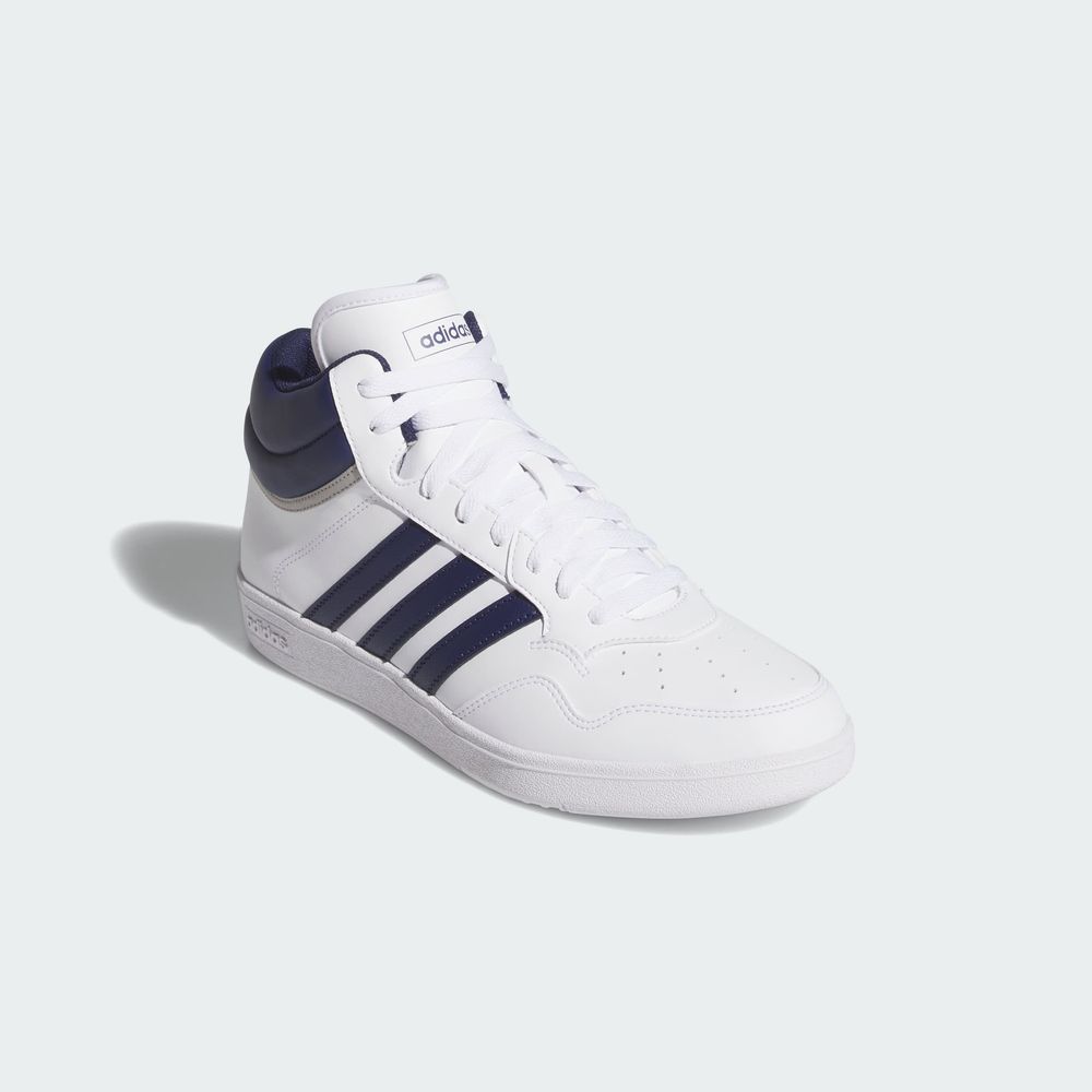 Foto 7 pulgar | Hoops 4.0 Mid Adidas Blanco Unisex