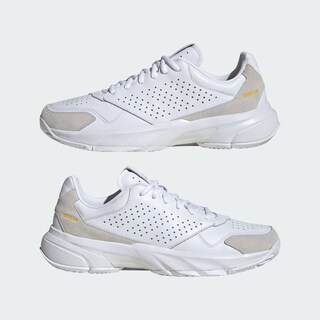 Foto 8 | Tenis Courtjam Control 3 Premium Adidas Blancos Unisex