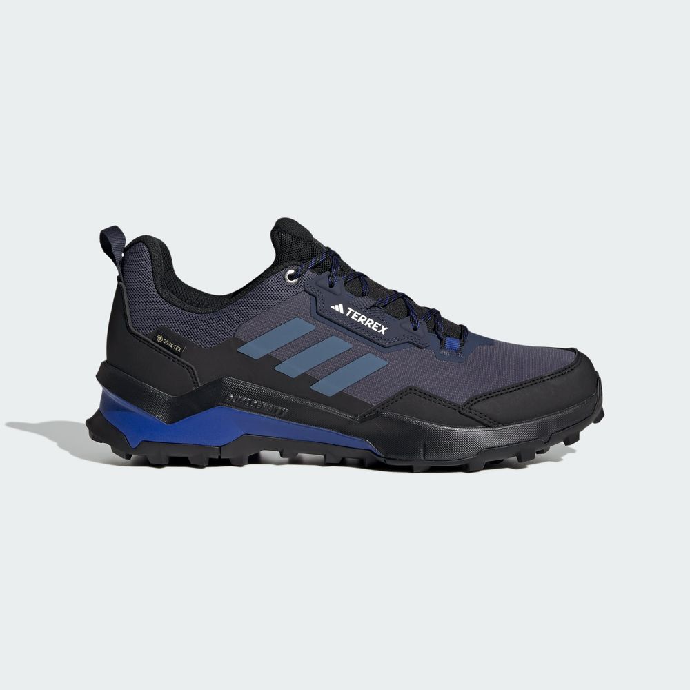 Foto 2 | Tenis De Senderismo Terrex Ax4 Gore-tex Adidas Azul Hombre