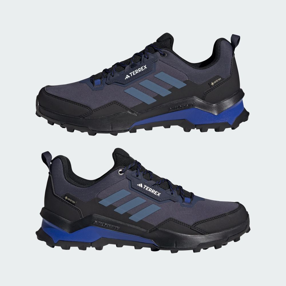 Foto 8 | Tenis De Senderismo Terrex Ax4 Gore-tex Adidas Azul Hombre