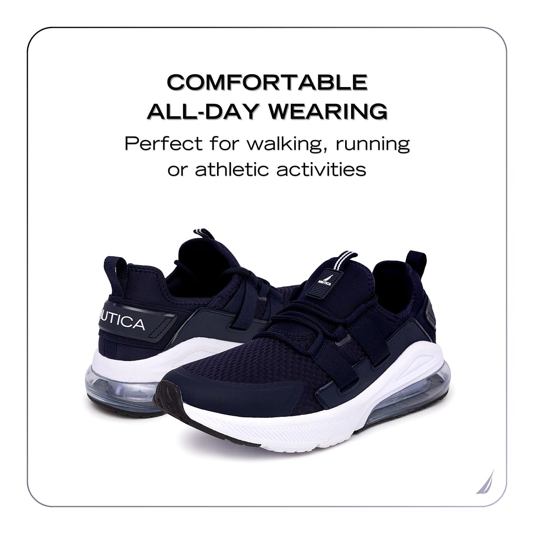Foto 7 pulgar | Tenis Nautica Air Cushion para Correr Azul Marino Para Hombre - Venta Internacional