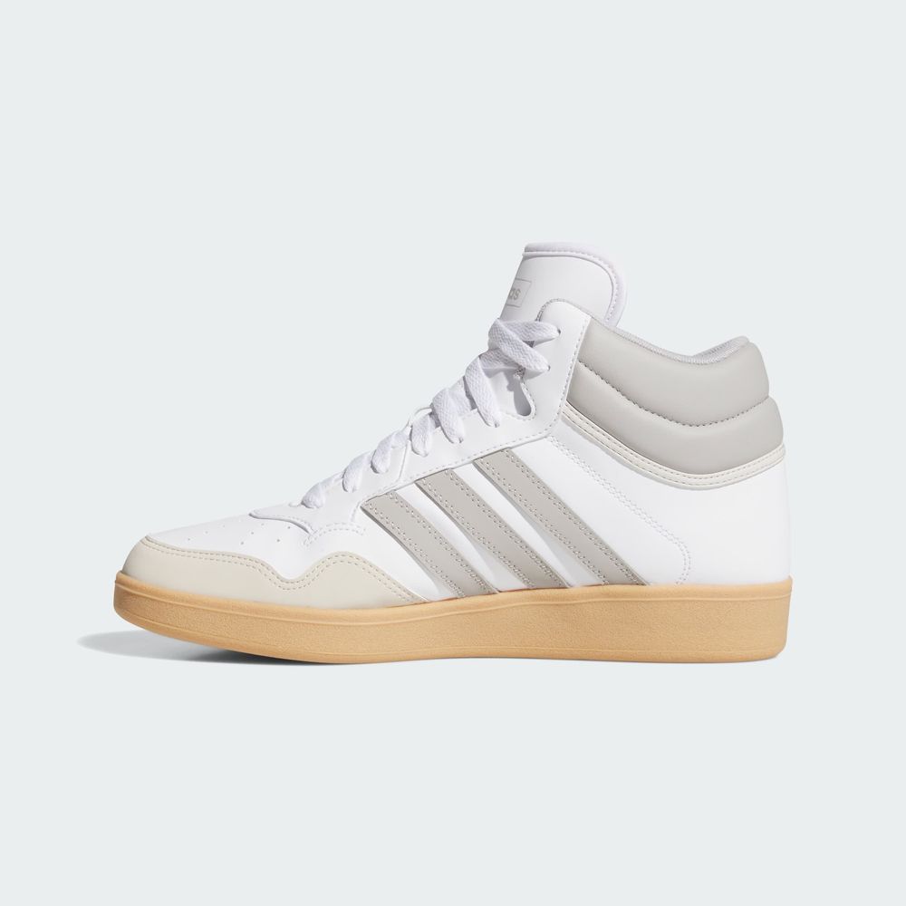 Foto 4 pulgar | Hoops 4.0 Mid Adidas Blanco Unisex