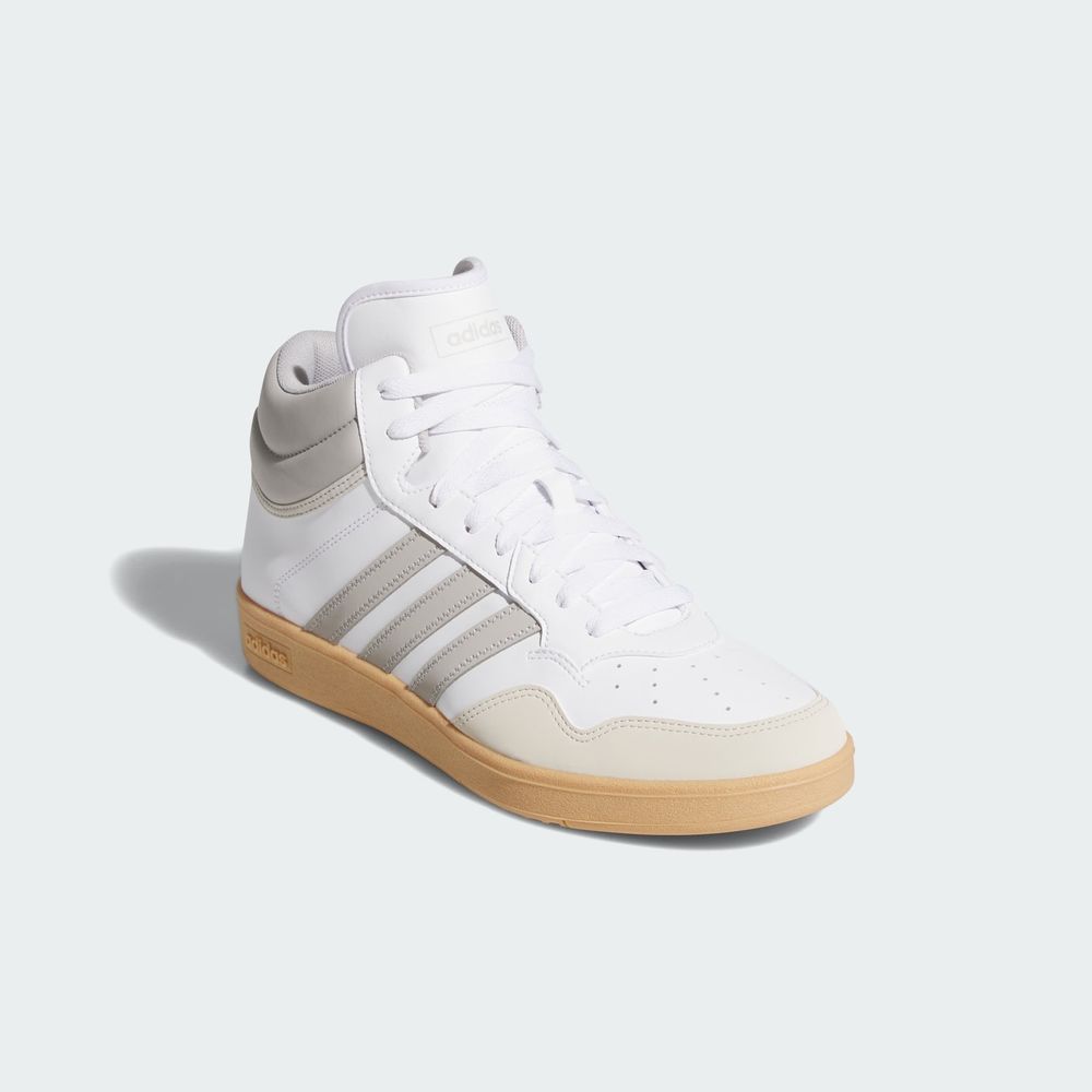 Foto 7 pulgar | Hoops 4.0 Mid Adidas Blanco Unisex