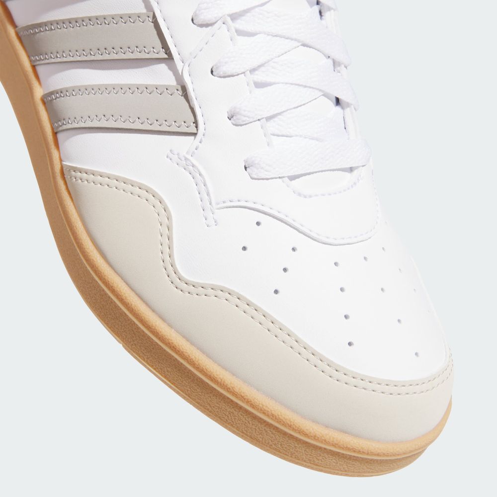 Foto 9 pulgar | Hoops 4.0 Mid Adidas Blanco Unisex