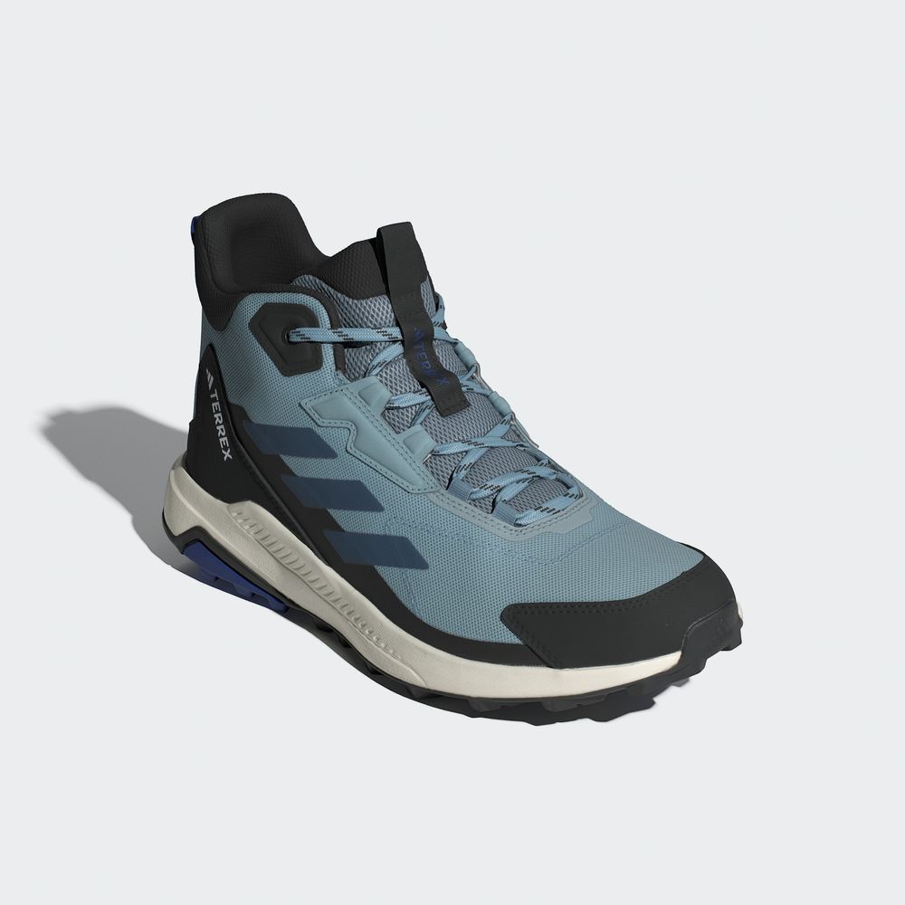 Foto 6 | Tenis De Senderismo Terrex Anylander Corte Medio Adidas Gris Hombre