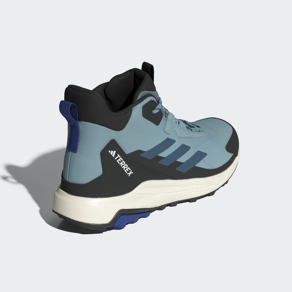 Foto 7 | Tenis De Senderismo Terrex Anylander Corte Medio Adidas Gris Hombre