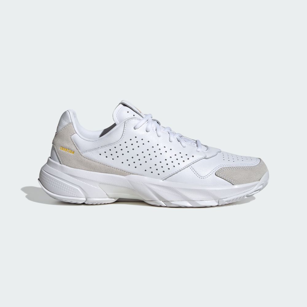 Foto 3 pulgar | Tenis Courtjam Control 3 Premium Adidas Blancos Unisex