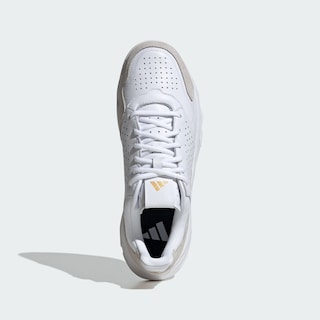 Foto 4 | Tenis Courtjam Control 3 Premium Adidas Blancos Unisex