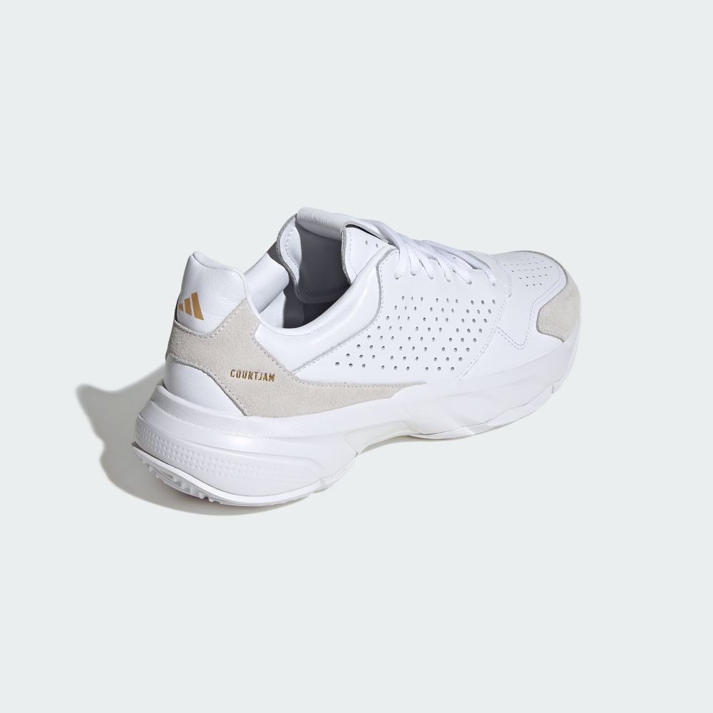 Foto 8 pulgar | Tenis Courtjam Control 3 Premium Adidas Blancos Unisex