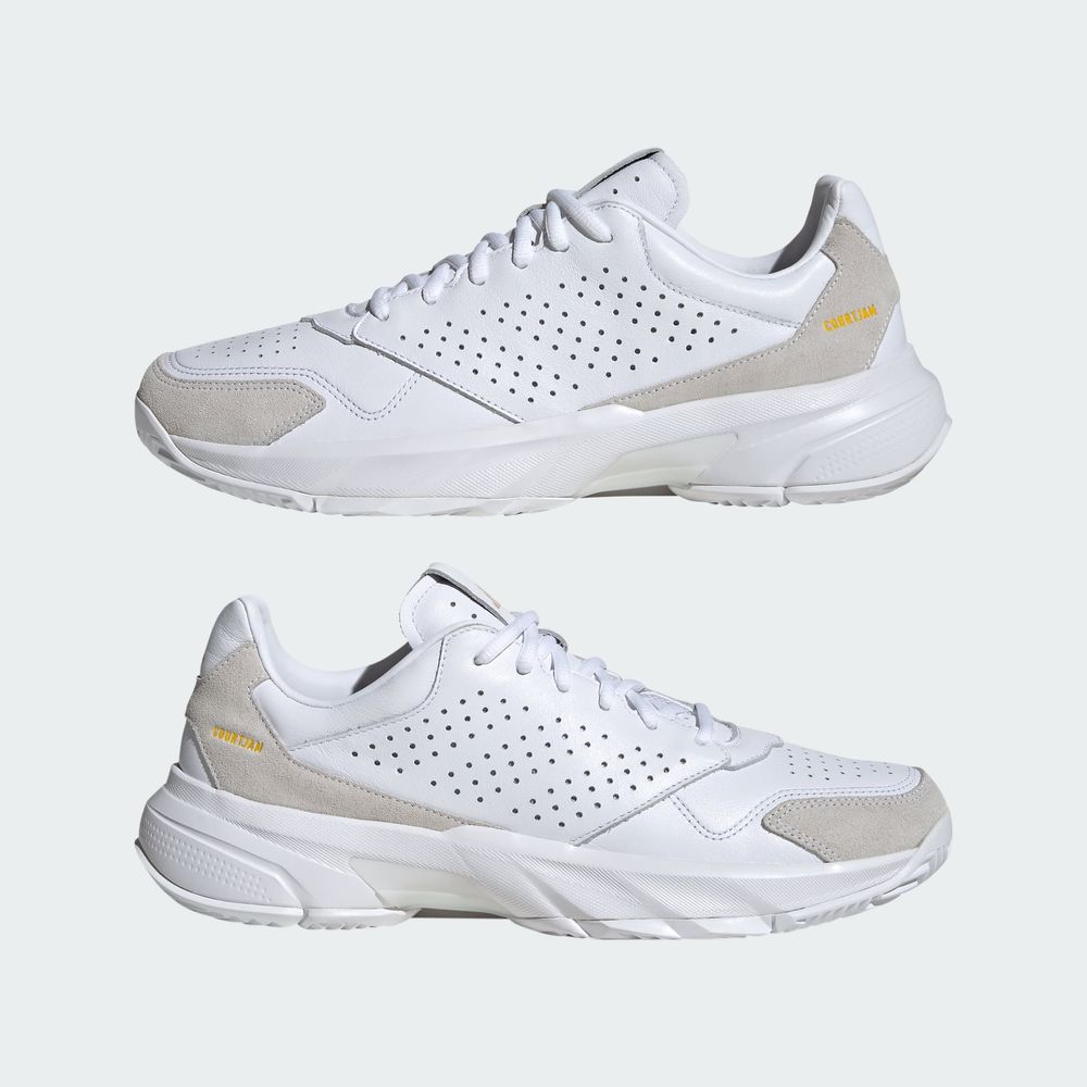 Foto 9 pulgar | Tenis Courtjam Control 3 Premium Adidas Blancos Unisex