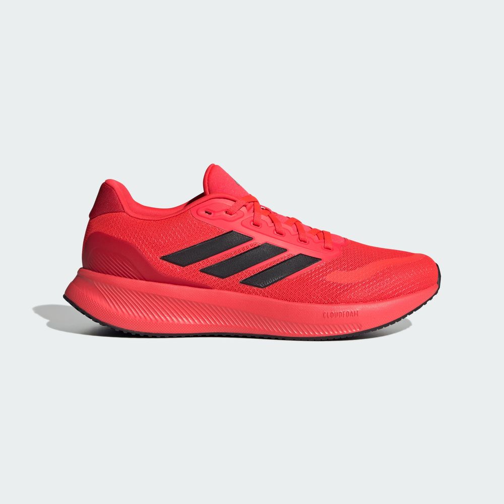 Foto 2 | Tenis De Running Adidas Runfalcon 5 Rojo para Hombre