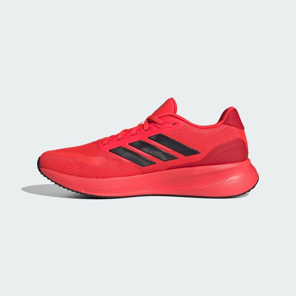 Foto 3 | Tenis De Running Adidas Runfalcon 5 Rojo para Hombre