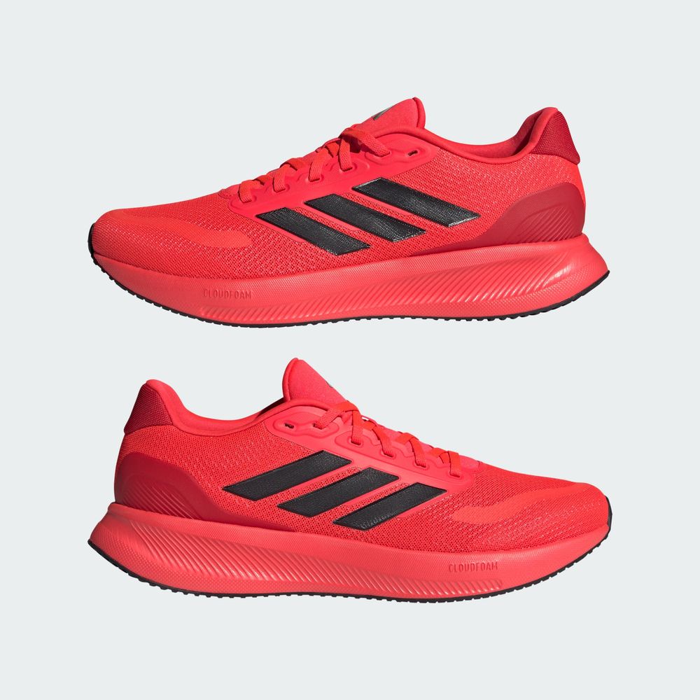 Foto 9 pulgar | Tenis De Running Adidas Runfalcon 5 Rojo para Hombre