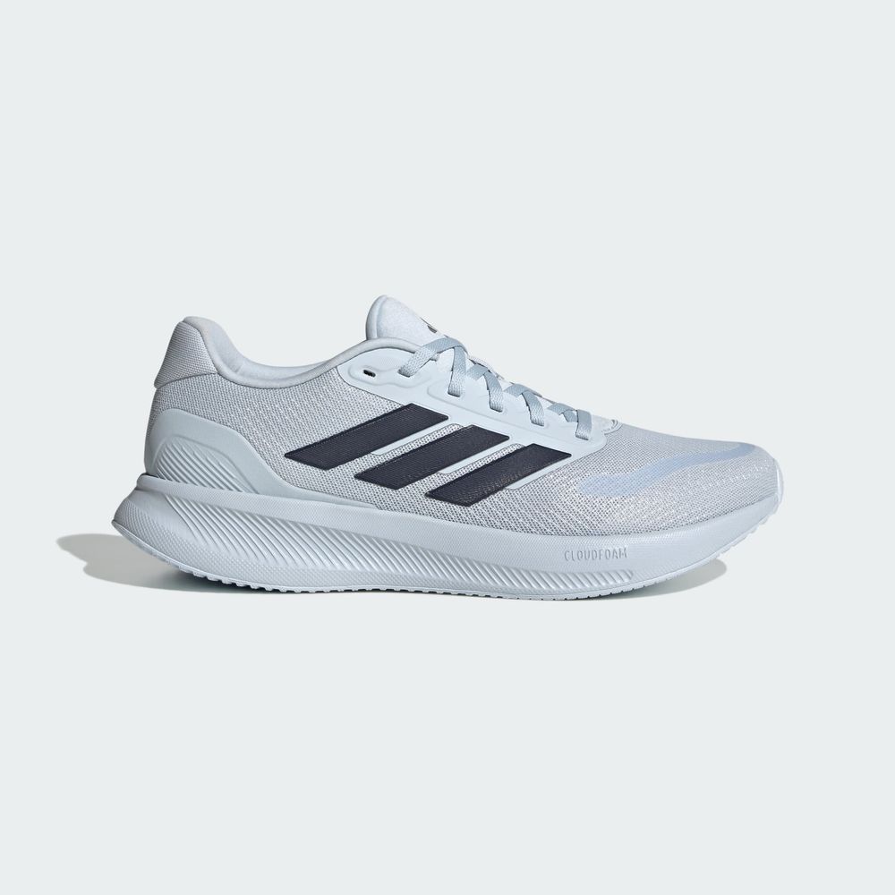 Foto 3 pulgar | Tenis de Running Runfalcon 5 Adidas Azul para Hombre