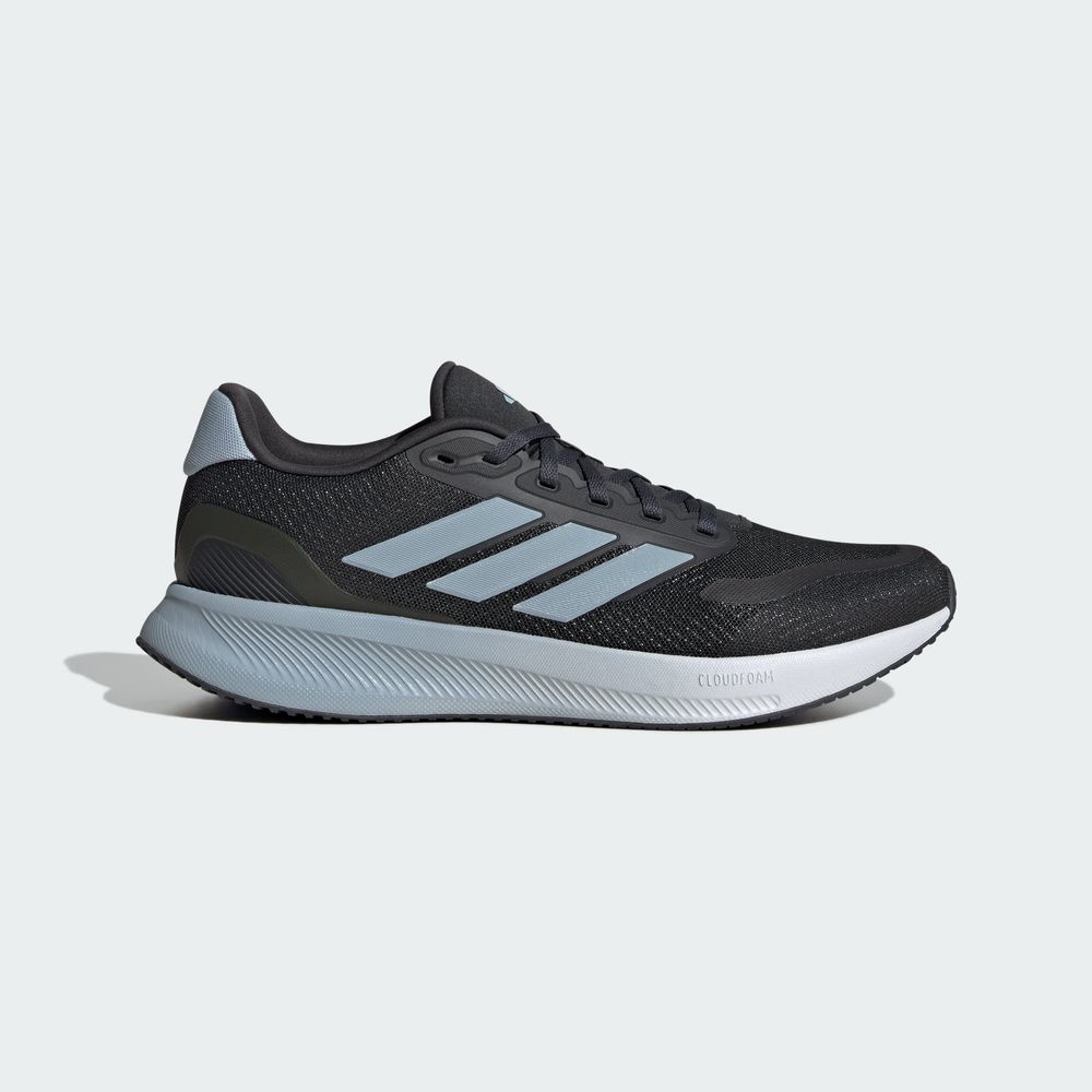 Foto 2 | Tenis de Running Runfalcon 5 Adidas Gris para Hombre