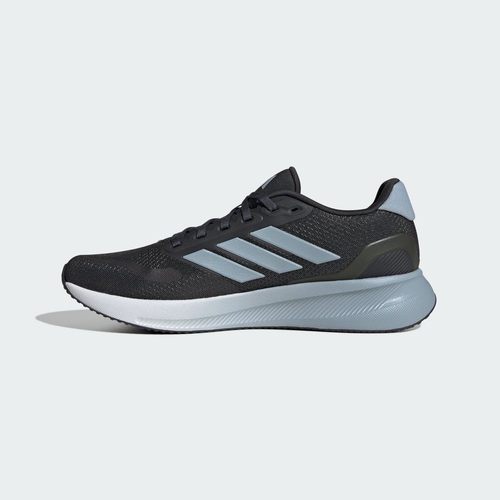 Foto 3 | Tenis de Running Runfalcon 5 Adidas Gris para Hombre