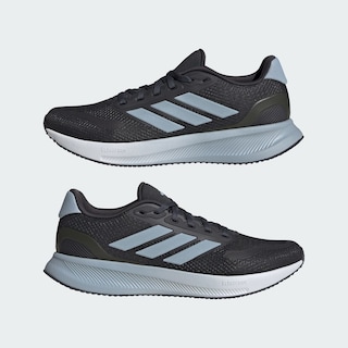 Foto 8 | Tenis de Running Runfalcon 5 Adidas Gris para Hombre