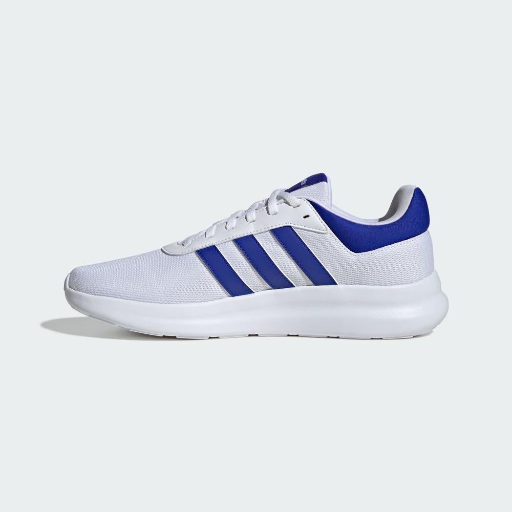 Foto 4 pulgar | Tenis Lite Racer 4.0 Adidas Blanco Hombre