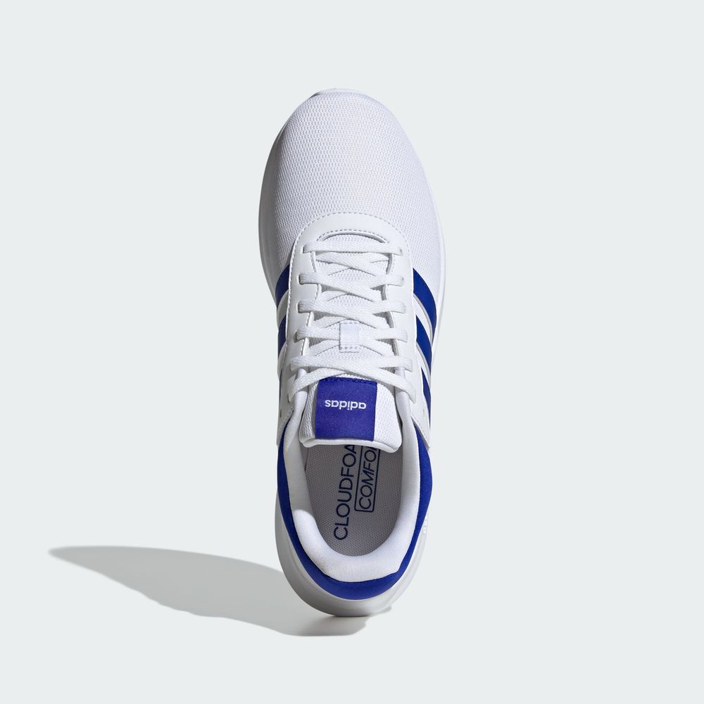 Foto 5 pulgar | Tenis Lite Racer 4.0 Adidas Blanco Hombre