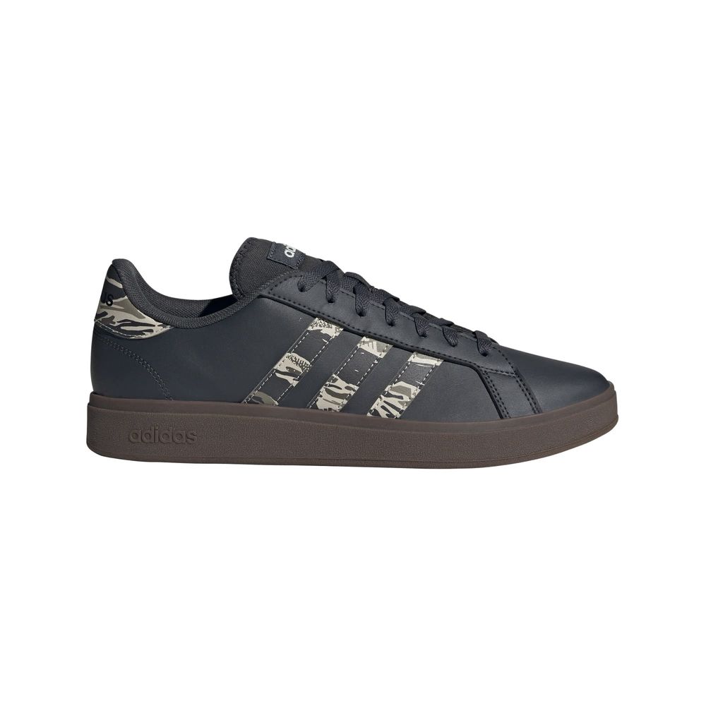 Foto 2 pulgar | Tenis Adidas Grand Court Base 2.0 Adidas Gris Hombre