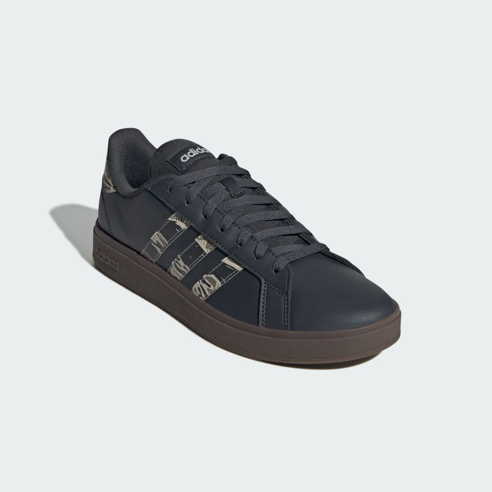 Foto 6 | Tenis Adidas Grand Court Base 2.0 Adidas Gris Hombre