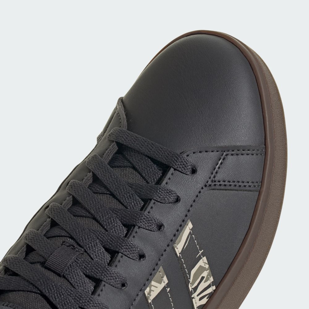 Foto 9 pulgar | Tenis Adidas Grand Court Base 2.0 Adidas Gris Hombre