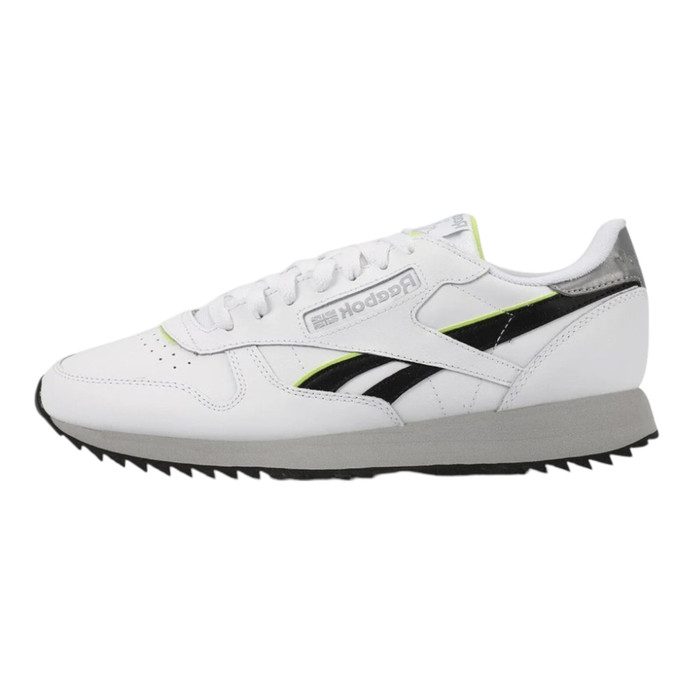 Foto 3 pulgar | Tenis Reebok Classic Leather Ripple Blanco Unisex