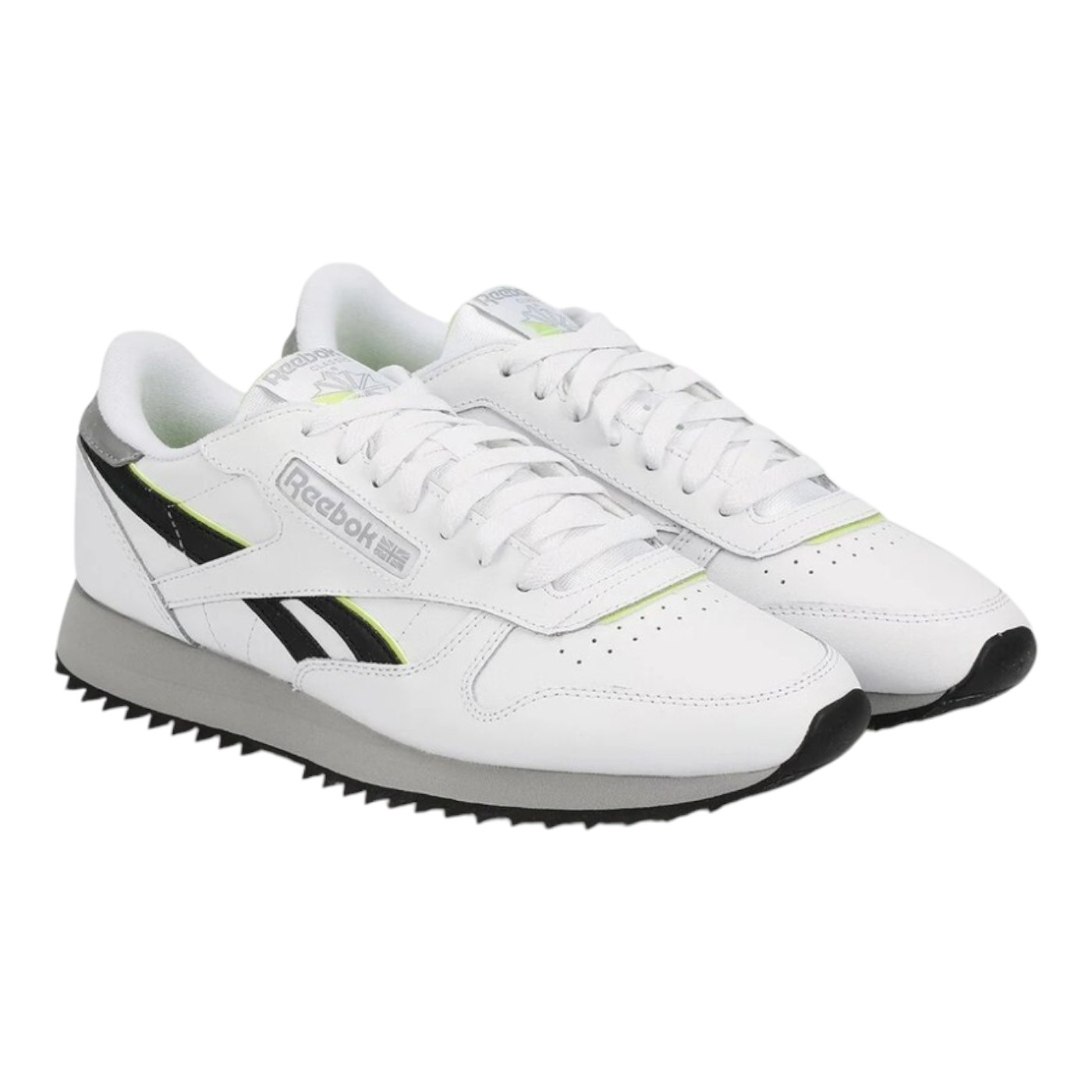 Foto 4 pulgar | Tenis Reebok Classic Leather Ripple Blanco Unisex
