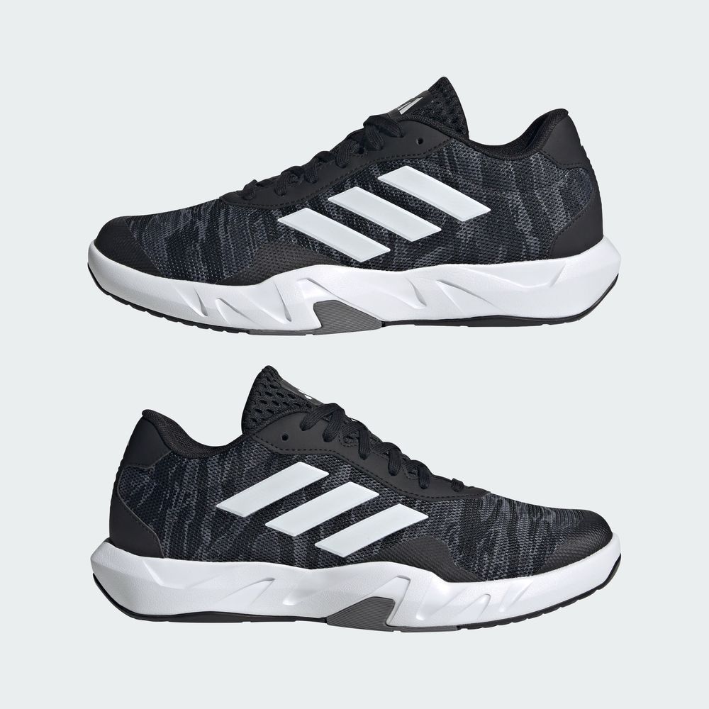 Foto 9 pulgar | Tenis de Entrenamiento Adidas  Amplimove Gris