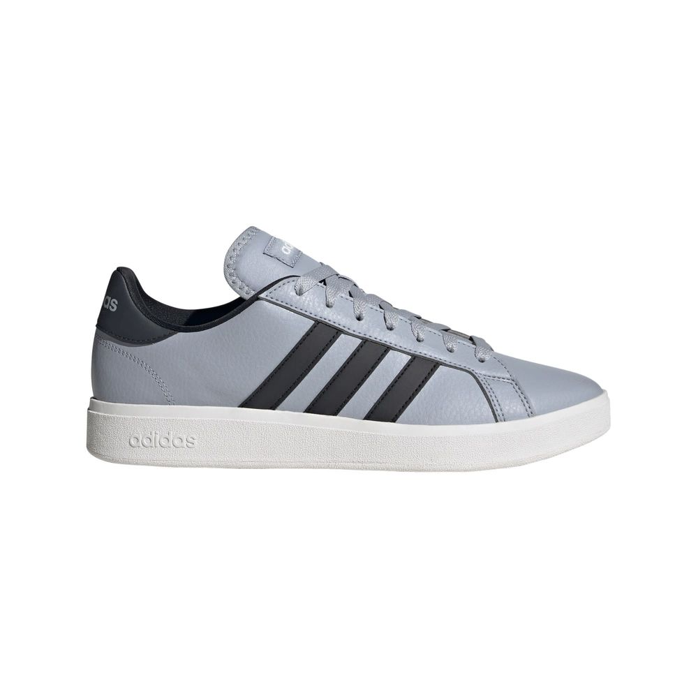 Foto 2 pulgar | Tenis Adidas Grand Court Base 2.0 Adidas Gris Hombre