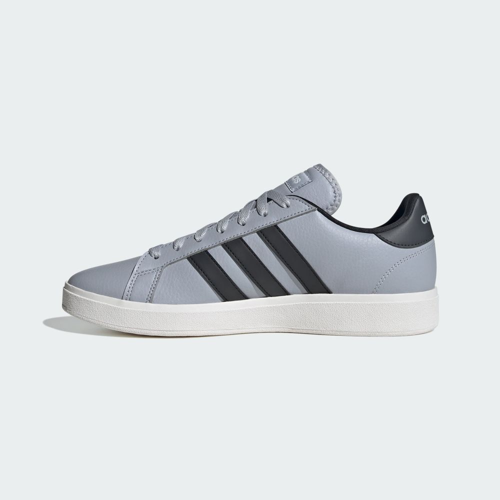 Foto 4 pulgar | Tenis Adidas Grand Court Base 2.0 Adidas Gris Hombre