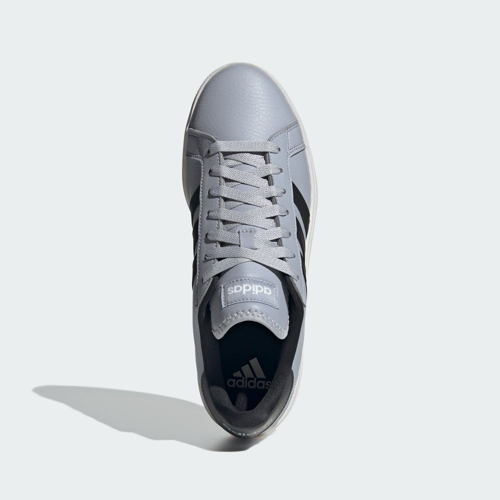Foto 5 pulgar | Tenis Adidas Grand Court Base 2.0 Adidas Gris Hombre