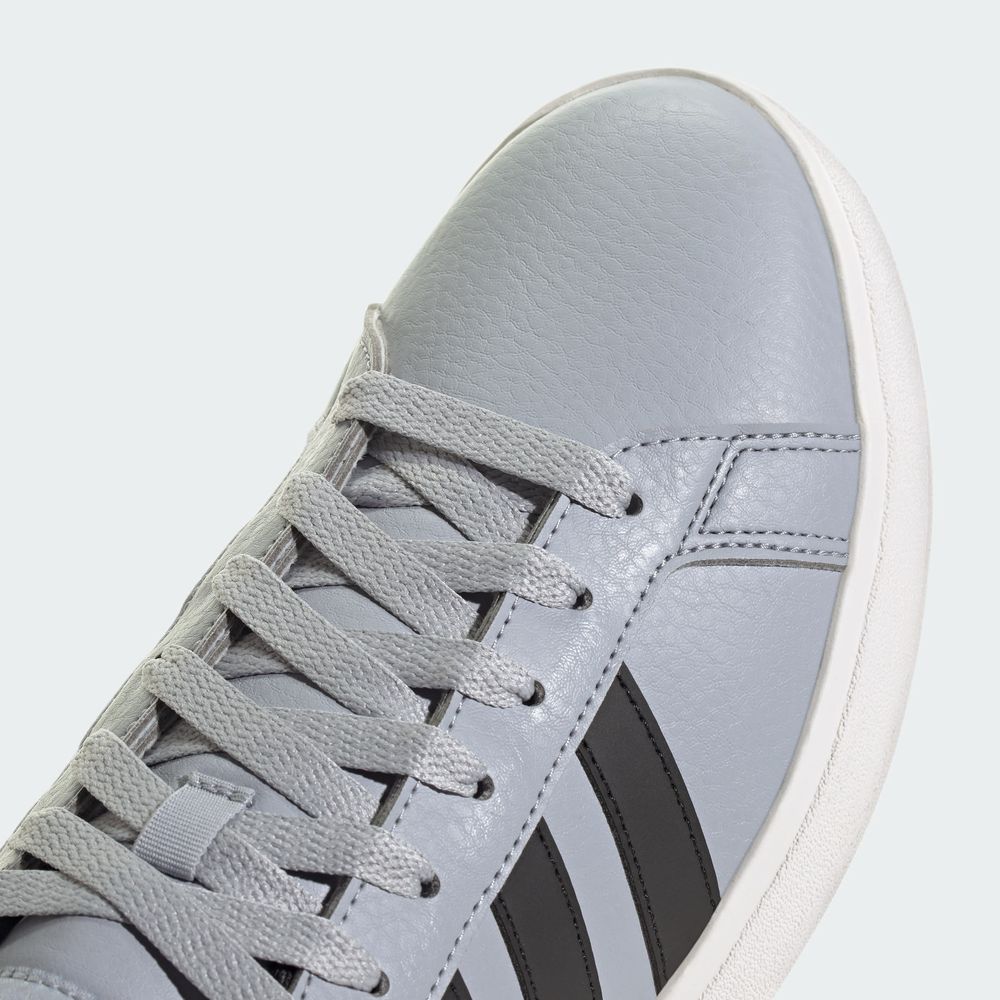 Foto 9 pulgar | Tenis Adidas Grand Court Base 2.0 Adidas Gris Hombre