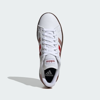 Foto 4 | Tenis Adidas Grand Court Base 2.0 Adidas Blanco Hombre