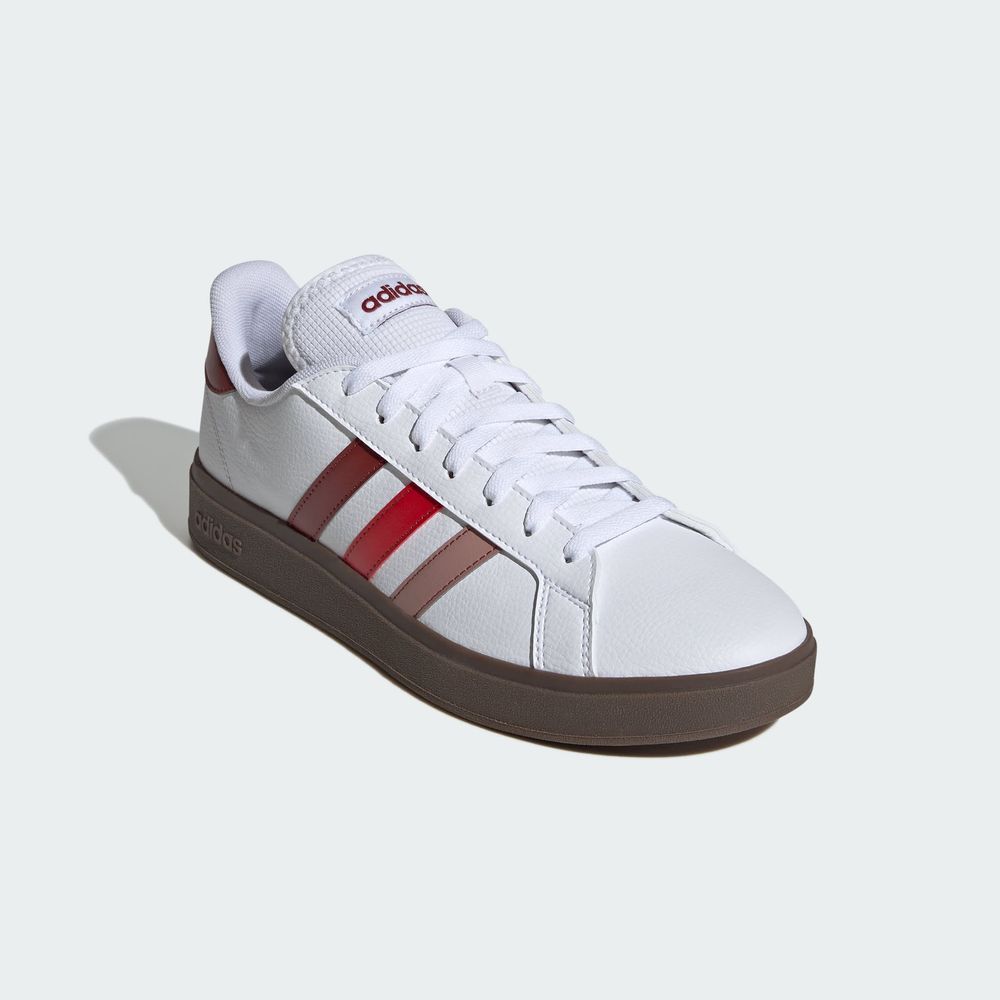 Foto 7 pulgar | Tenis Adidas Grand Court Base 2.0 Adidas Blanco Hombre