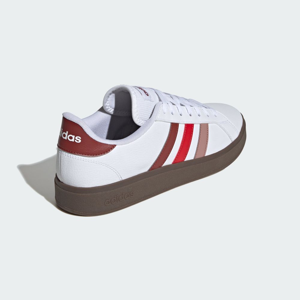 Foto 8 pulgar | Tenis Adidas Grand Court Base 2.0 Adidas Blanco Hombre