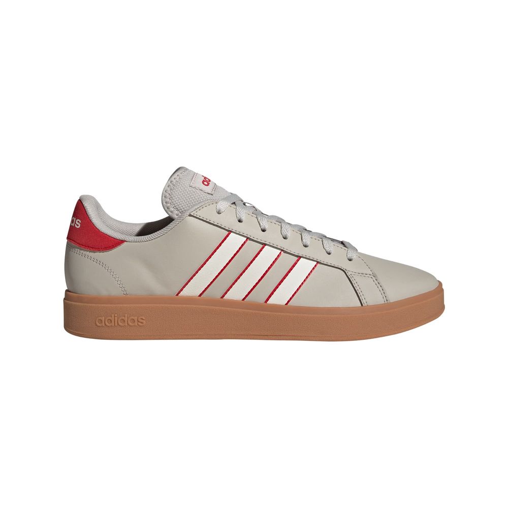 Tenis Adidas Grand Court Td Lifestyle Court Casual Adidas Gris Hombre