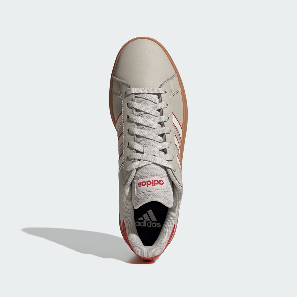 Foto 5 pulgar | Tenis Adidas Grand Court Td Lifestyle Court Casual Adidas Gris Hombre