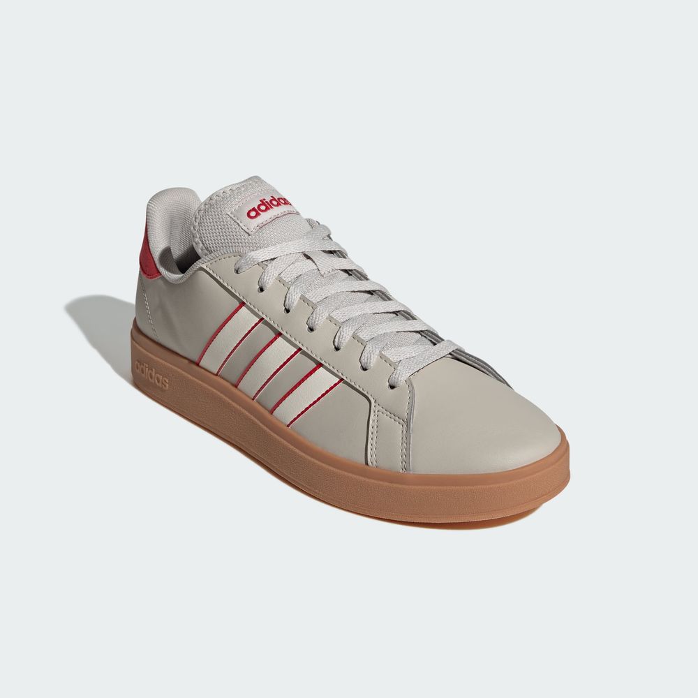 Foto 7 pulgar | Tenis Adidas Grand Court Td Lifestyle Court Casual Adidas Gris Hombre