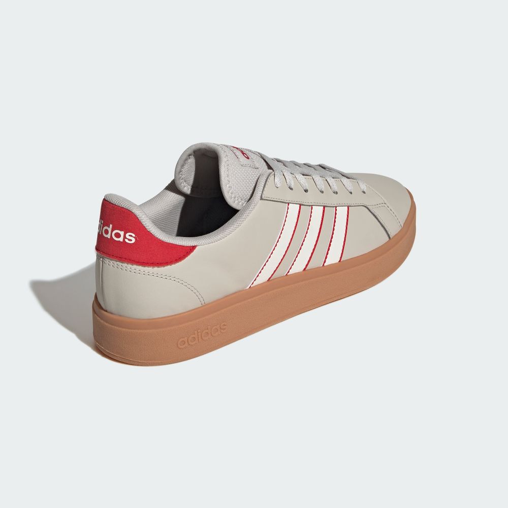 Foto 8 pulgar | Tenis Adidas Grand Court Td Lifestyle Court Casual Adidas Gris Hombre