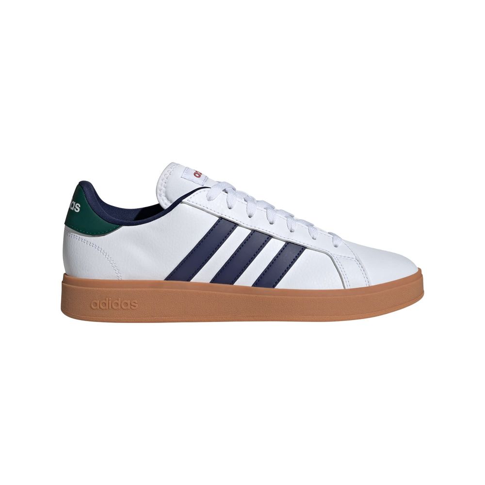 Foto 2 pulgar | Tenis Adidas Grand Court Base 2.0 Adidas Blanco Hombre