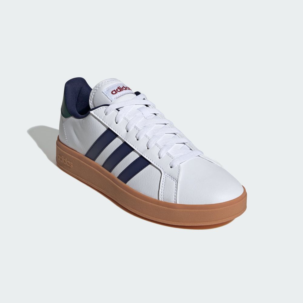 Foto 7 pulgar | Tenis Adidas Grand Court Base 2.0 Adidas Blanco Hombre